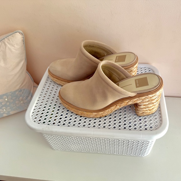 Dolce Vita platform Camdin Raffia size 10 worn once - Picture 7 of 8